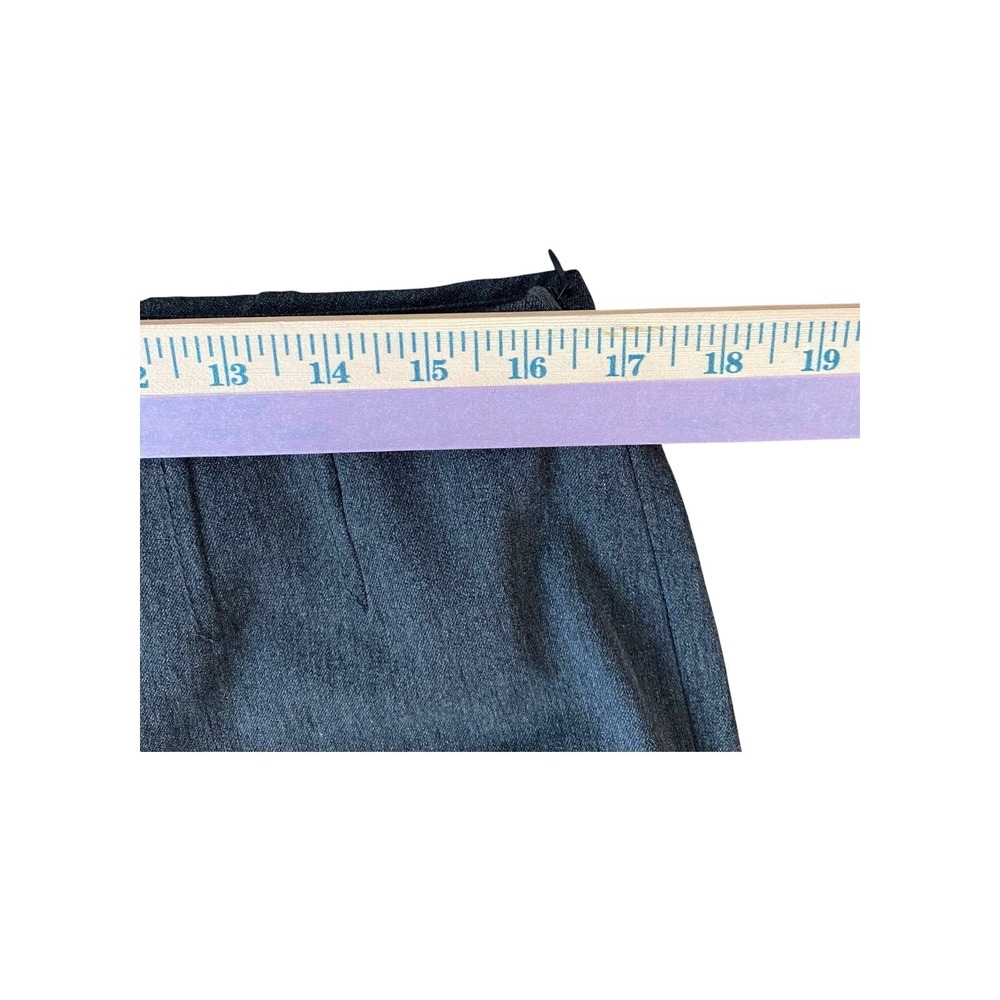 Talbots 12 Curvy Bi-Stretch Straight Leg Blue Career Casual‎ Pants Trousers - Picture 6 of 6